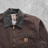 00's Carhartt Detroit Jacket J97 DKB - Large