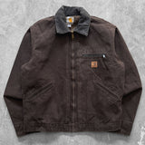 00's Carhartt Detroit Jacket J97 DKB - Medium